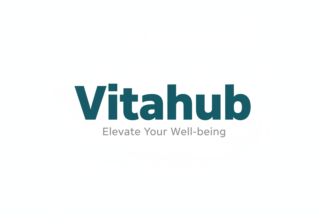 make a bold text saying the brand name Vitahub